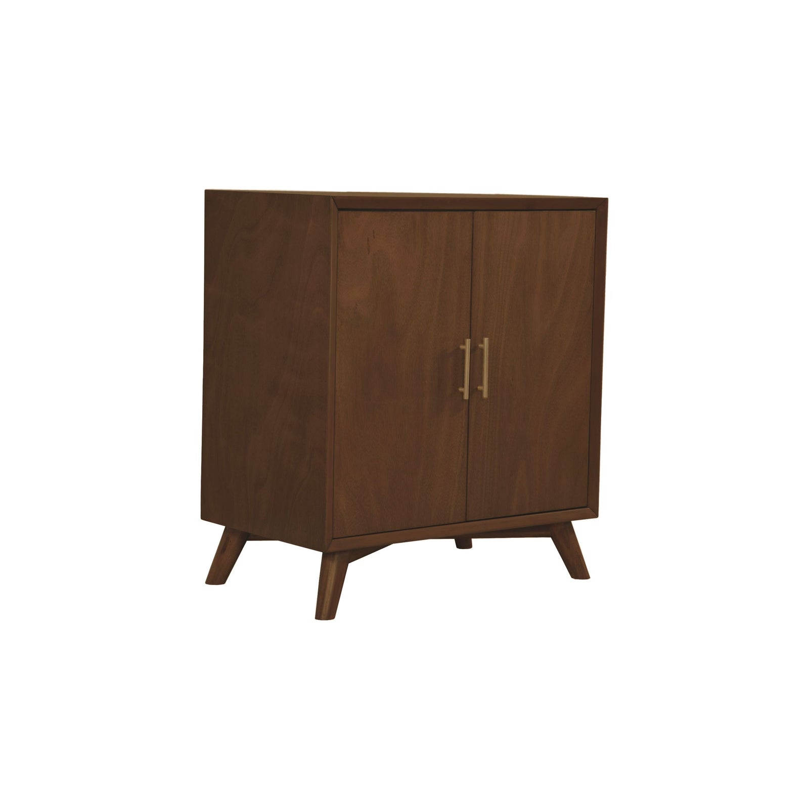 Flynn Small Bar Cabinet, Walnut