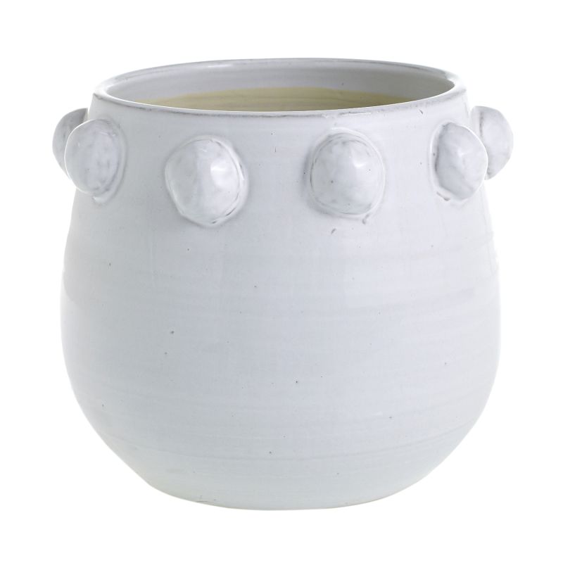 White Fem Rosa Pot - Large