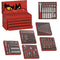 Teng Tools 183 Piece Complete Mixed EVA Foam Service Tool Kit With Free Tool Box - TC806SV-KIT2