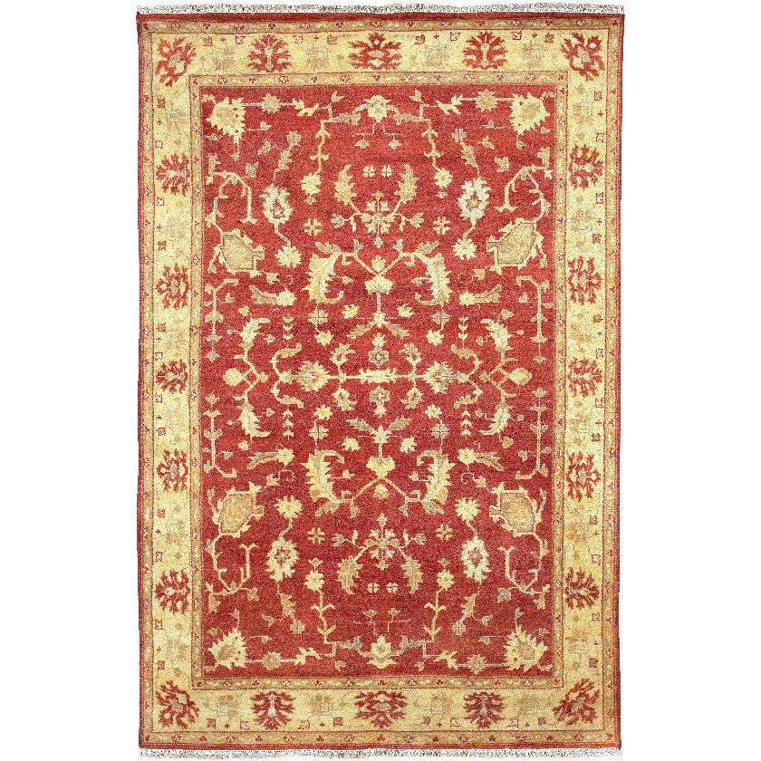 Alpharetta Traditional Rust/Beige/Tan Area Rug