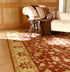 Alpharetta Traditional Rust/Beige/Tan Area Rug