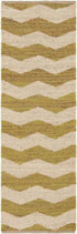 Alpha Global Lime/Cream Area Rug