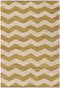 Alpha Global Lime/Cream Area Rug