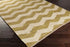 Alpha Global Lime/Cream Area Rug