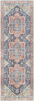 Esslingen Traditional Navy Washable Area Rug