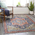 Esslingen Traditional Navy Washable Area Rug