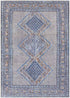 Alfombra lavable tradicional azul marino Limmen