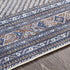 Alfombra lavable tradicional azul marino Limmen