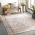 Midwoud Traditional Blush Washable Area Rug