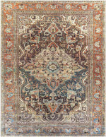 West Frankfort Traditional Pecan Washable Area Rug