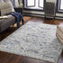 Allen Traditional Navy Area Rug