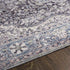 Alfombra tradicional lavable color morado topo de Macy