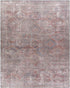 Merrillville Traditional Brick Red Washable Area Rug