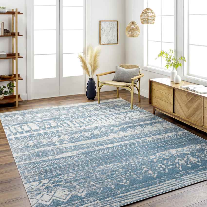 Alfombra lavable Matt Global Sky Blue