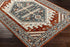 Alfordsville Traditional Burnt Orange Area Rug