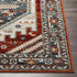 Alfordsville Traditional Burnt Orange Area Rug