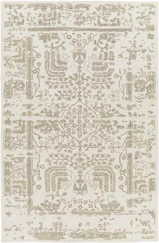 Aloa Traditional Ivory Area Rug