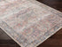 Glidden Traditional Dusty Coral Washable Area Rug