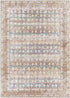 Goldfield Traditional Light Orange Washable Area Rug