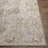 Goose Lake Traditional Taupe Washable Area Rug