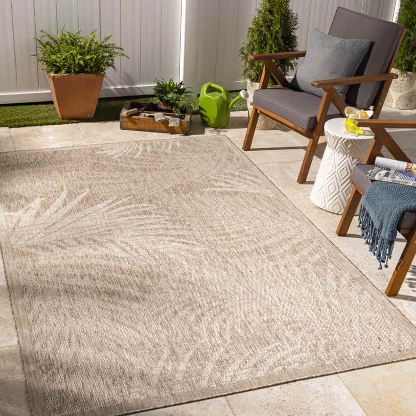 Algona Coastal Beige Area Rug