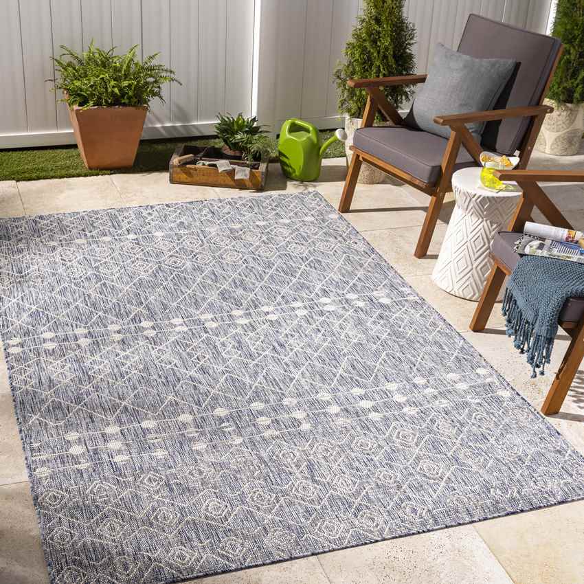 Almena Global Denim Area Rug