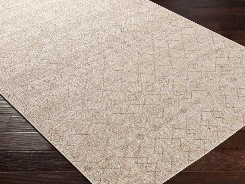 Almena Global Beige Area Rug