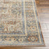 East Traditional Burnt Orange Washable Area Rug