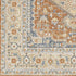 Edmond Traditional Burnt Orange Washable Area Rug