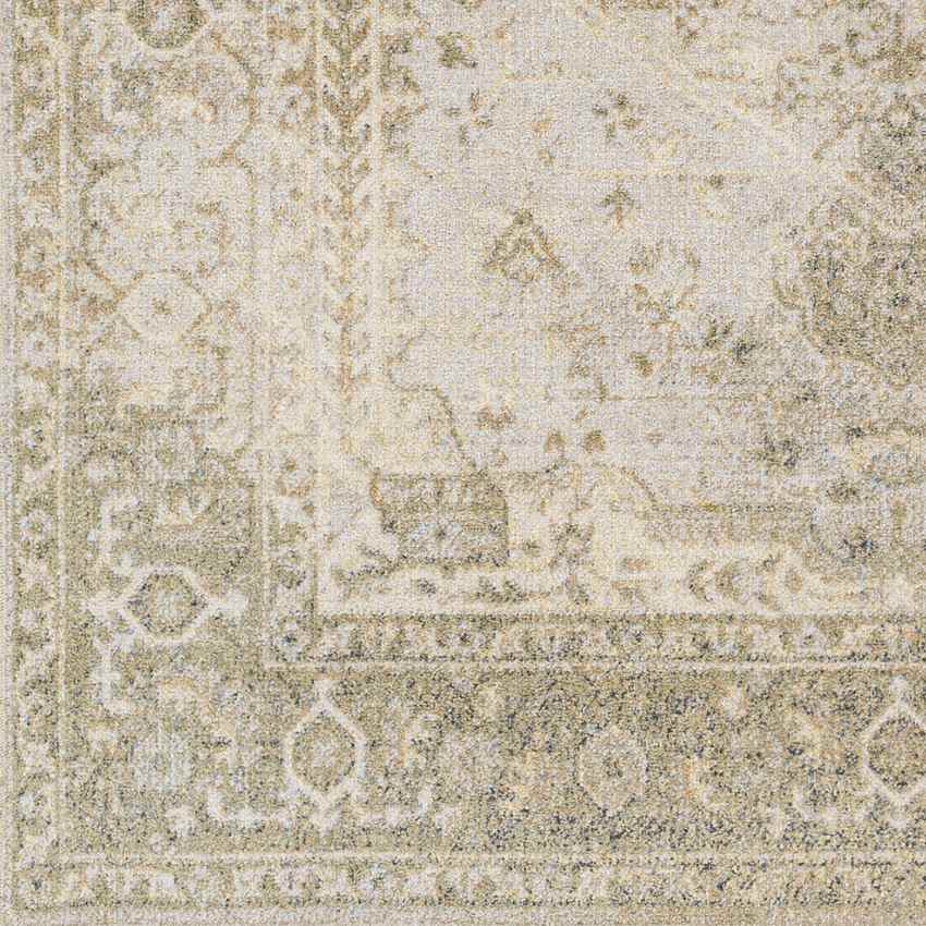 Edmond Traditional Camel Washable Area Rug