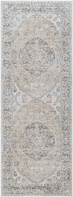 Edmonson Traditional Brown Washable Area Rug