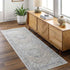 Edmonson Traditional Brown Washable Area Rug