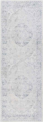 Edmonson Traditional Oatmeal Washable Area Rug