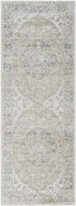 Edmonson Traditional Olive/Dark Blue Washable Area Rug