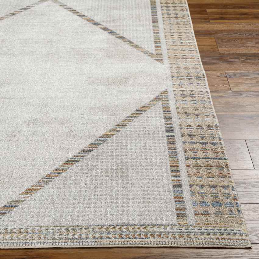 El Dorado Global Beige Washable Area Rug