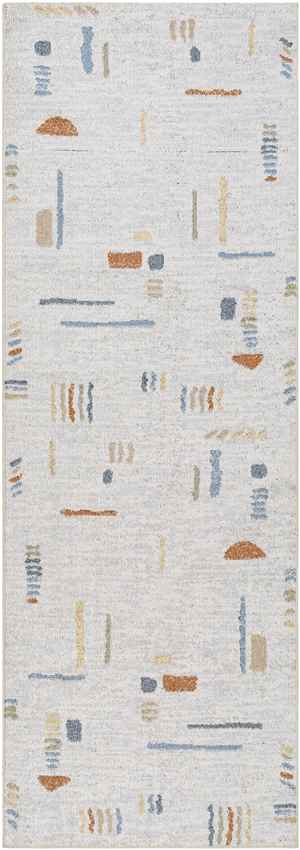 Elbing Modern Beige Washable Area Rug