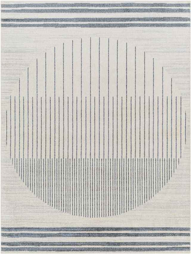 Elk Falls Modern Beige Washable Area Rug