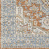 Elkhorn Traditional Burnt Orange Washable Area Rug