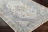 Elmdale Traditional Denim Washable Area Rug