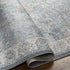 Elsmore Traditional Navy Blue Washable Area Rug