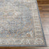 Elsmore Traditional Dark Blue Washable Area Rug