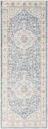 Ensign Traditional Burnt Orange Washable Area Rug