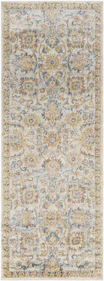 Eskridge Traditional Burnt Orange Washable Area Rug