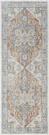 Eubank Traditional Burnt Orange Washable Area Rug