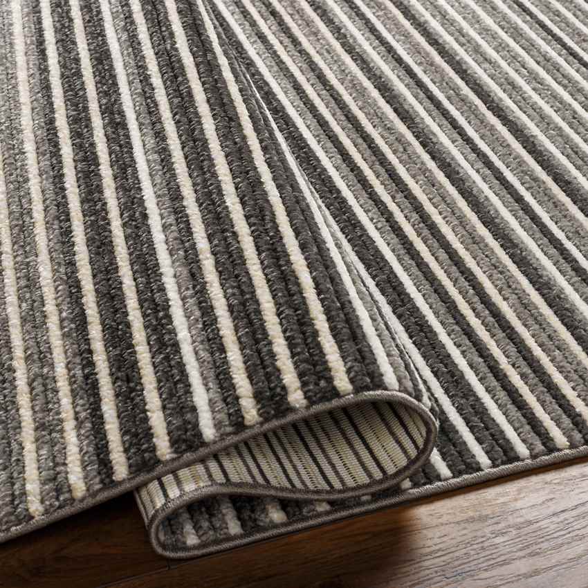 Alfombra Brandenburg Modern Charcoal