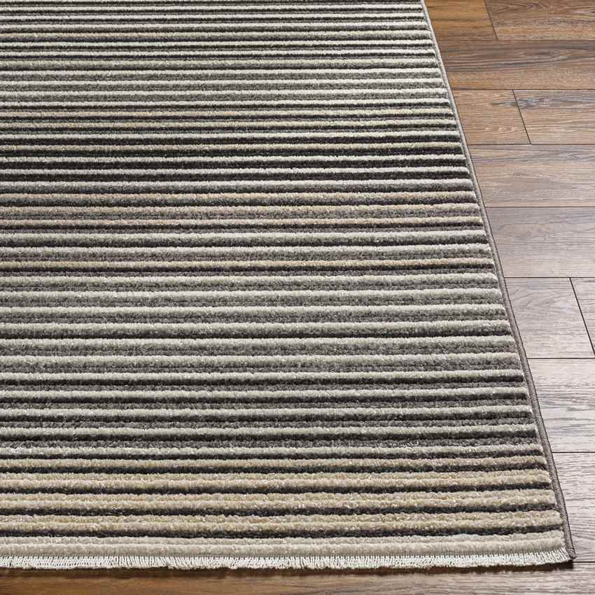 Alfombra Brandenburg Modern Charcoal