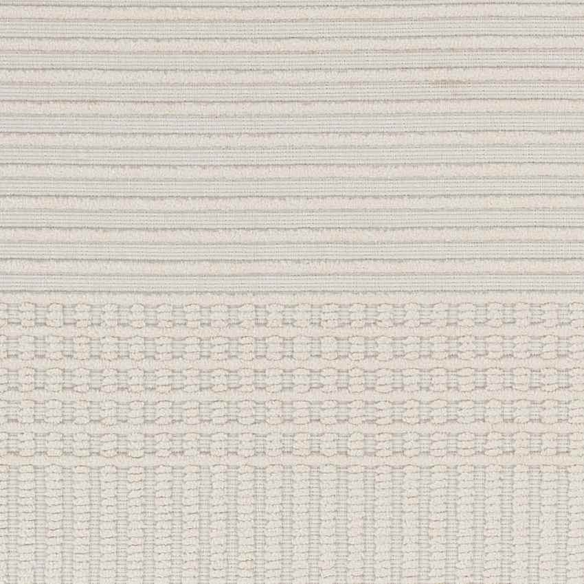 Alfombra lavable Burkesville Modern Ivory