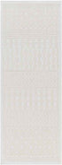 Carrsville Cottage Light Gray Washable Area Rug