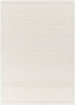 Carrsville Cottage Light Gray Washable Area Rug