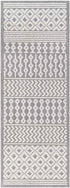 Alfombra lavable color gris Carrsville Cottage